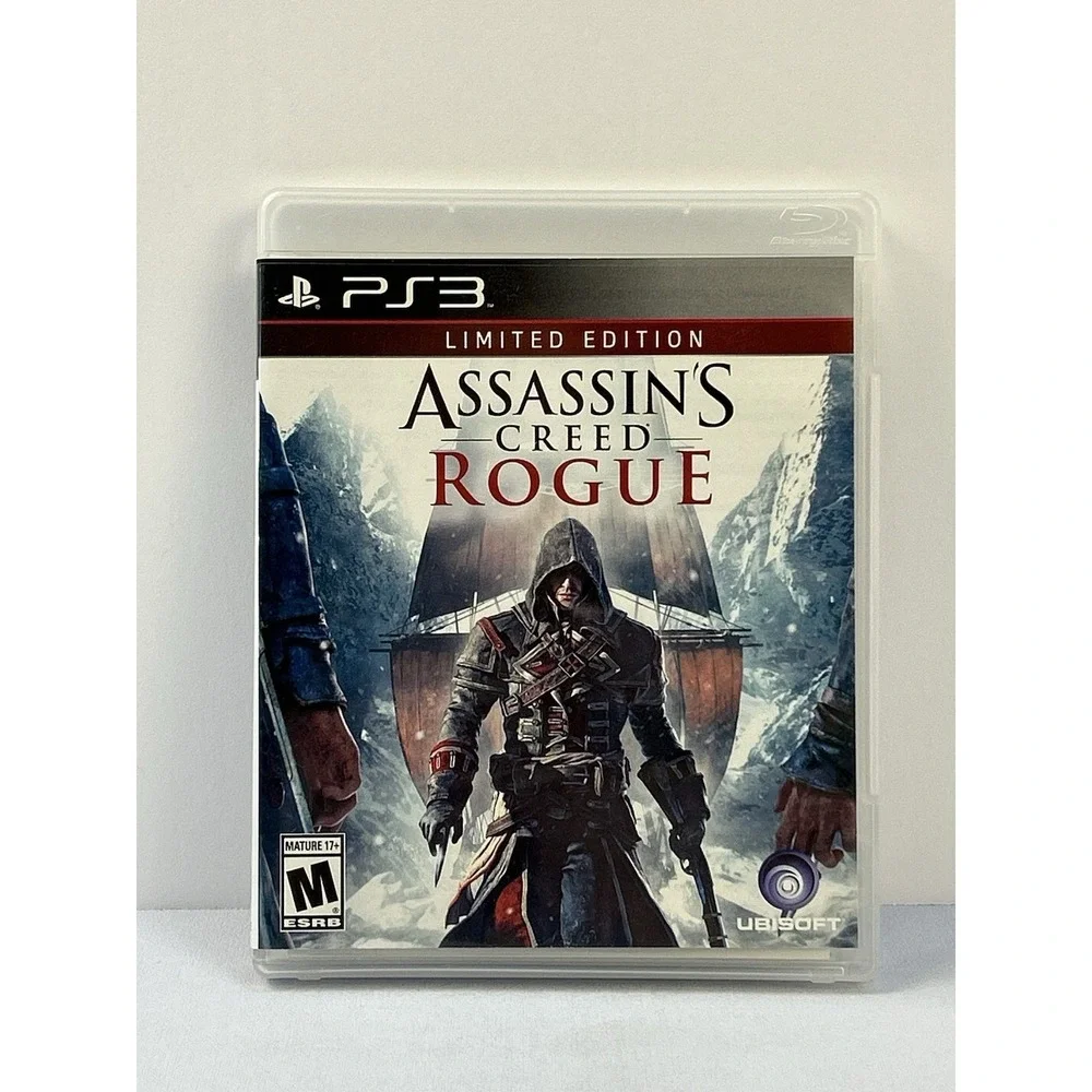 Assassin's Creed Rogue Limited Edition PS3 Game Untested Case Disc Ubisoft